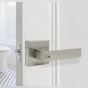Door Handle Lever satin nickel